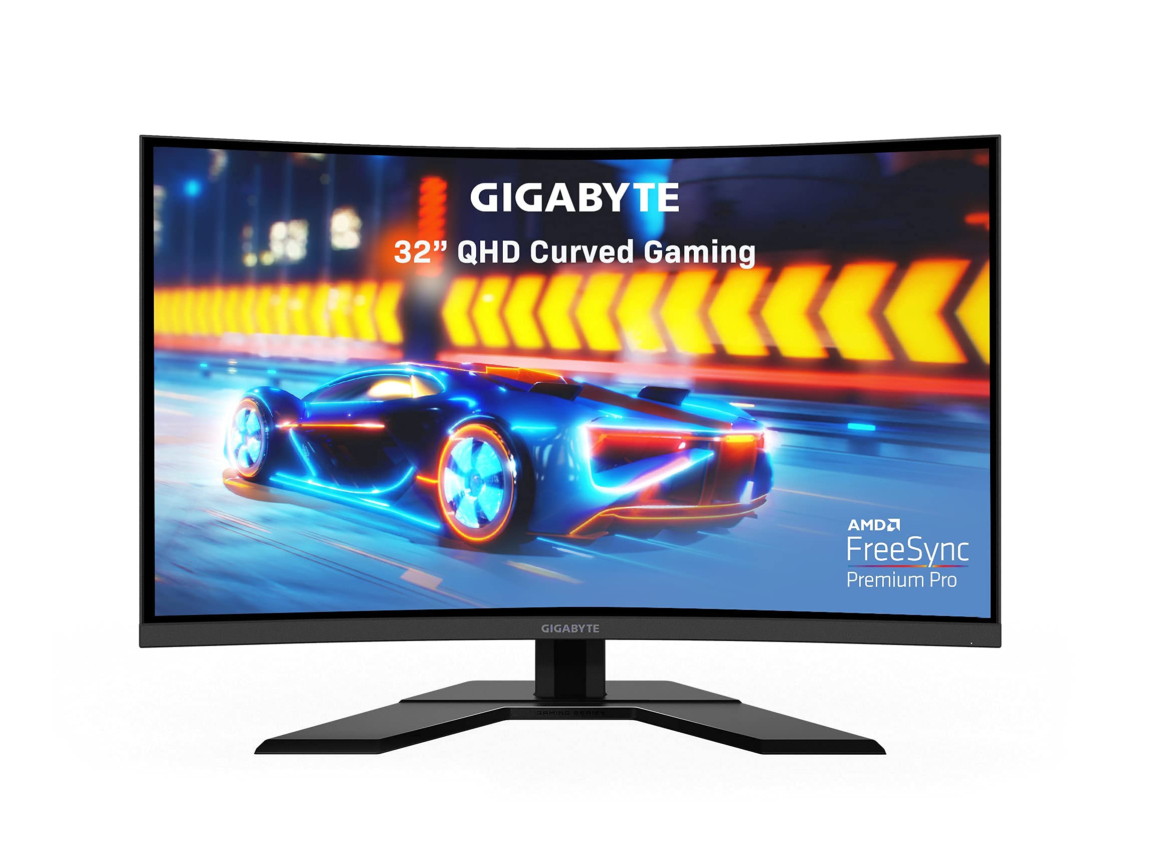 GIGABYTE G32QC A (32" 165Hz 1440P Curved Gaming Monitor, 2560 x 1440 VA 1500R Display, 1ms (MPRT) Re