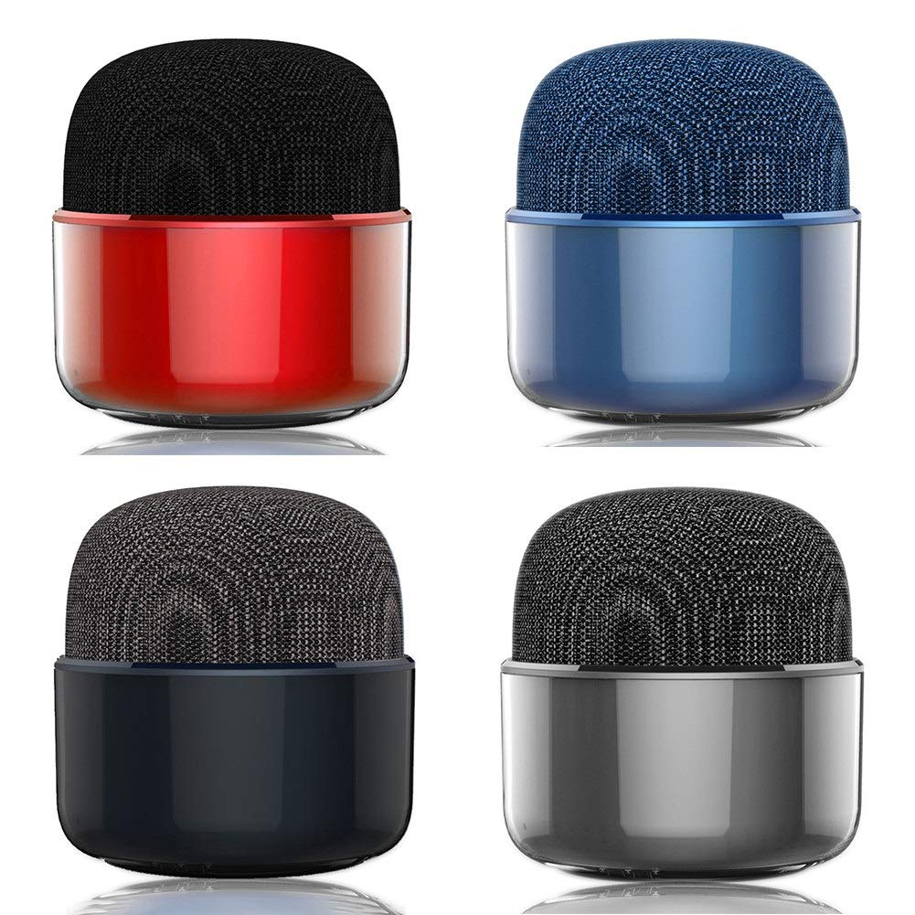Enceinte Bluetooth Waterproof Portable Mini Cloth IP4 étanche Format de Poche Mains Libres pour la Fête à la Maison, Le Camping