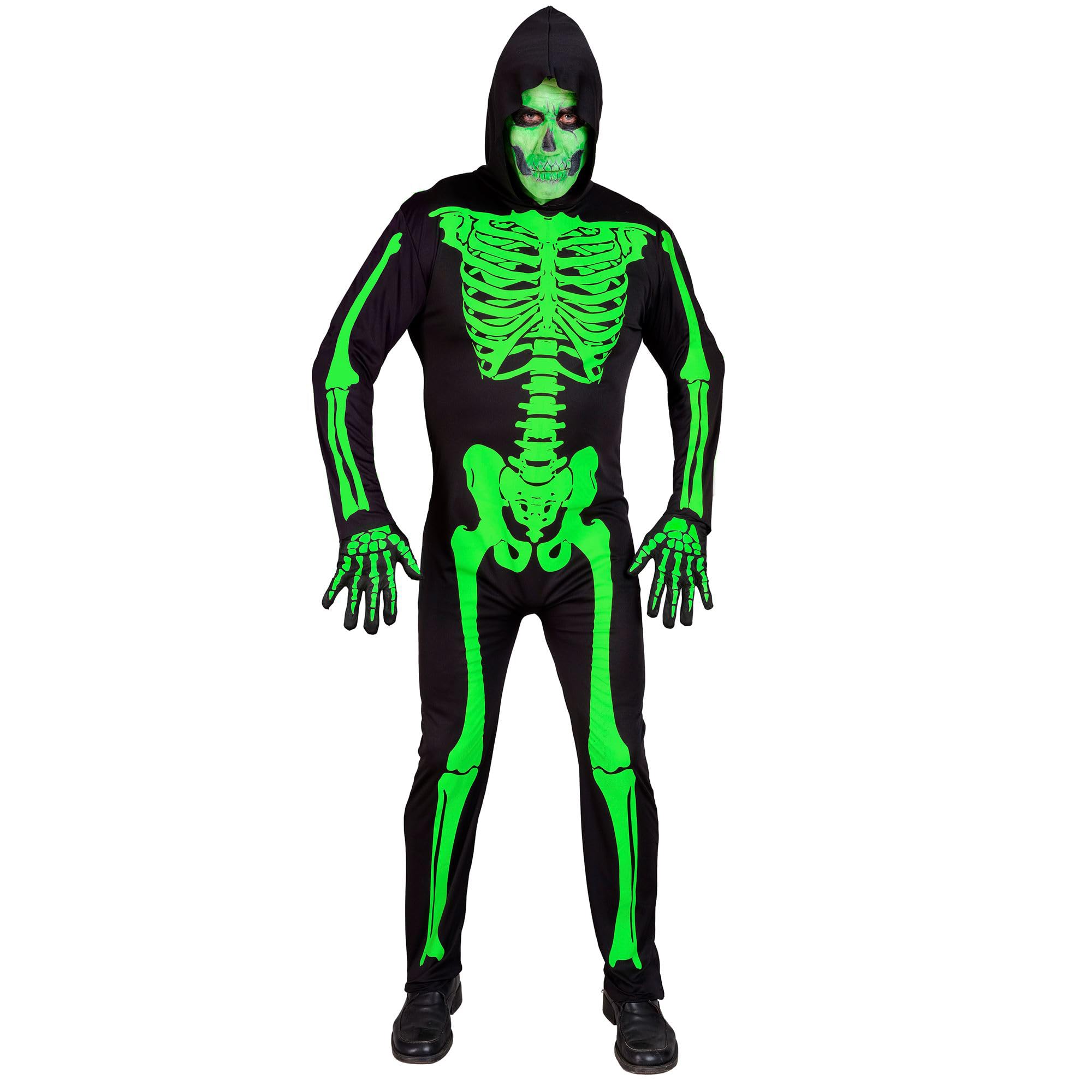 WIDMANN 12253 Costume Scheletro Verde L Economico #122B