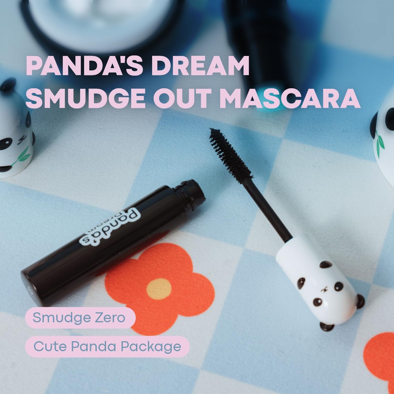 TONYMOLY Panda's Dream Smudge Out Mascara 02 Long Lash - Lengthening, Smudge-proof, Natural Eyelash Effect, K-Beauty Skincare - Image 2