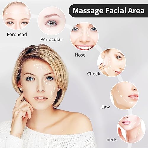 Miniatura 5 de Mini bola de masaje facial y de ojos, bolsillo de viaje portátil, recargable por USB, herramientas de masaje para el cuidado de la piel, alivian las