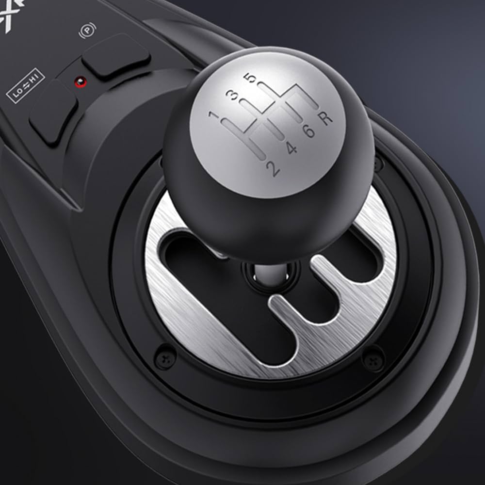 巴　PS4 PXN V12 Lite Gaming Steering Wheel, Direct Drive Servo