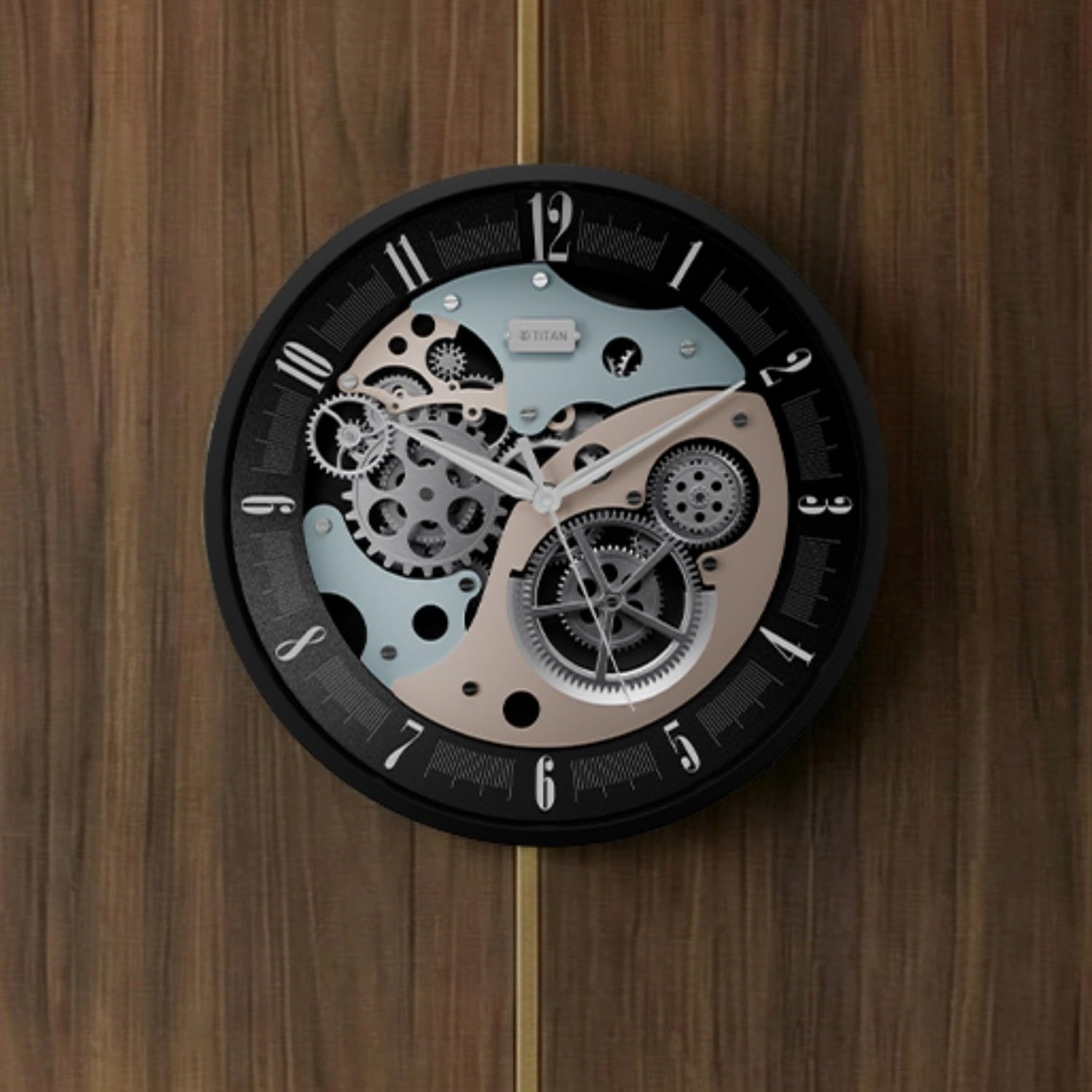 Titan Metal Gear Clock : Industrial Gears | Metal Gear Wall Clocks with a Contemporary Look| 460 * 76 mm | W0121MA01-image-46