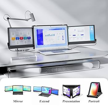KEFEYA 拡張モニター ディスプレイエクステンダー Amazon.com: KEFEYA Laptop Screen Extender, 15.6