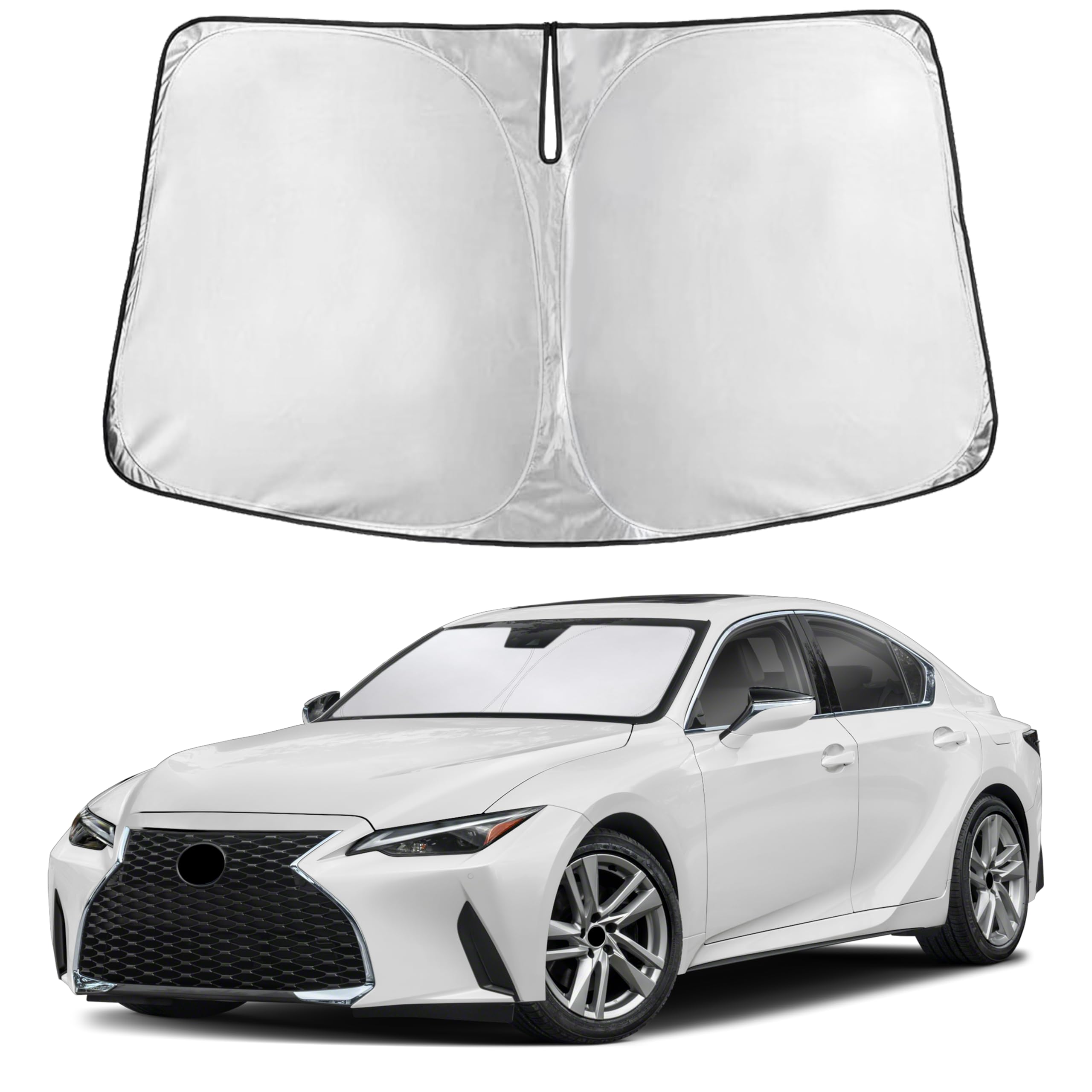 Photo 1 of EcoNour Windshield Sunshade Compatible for Lexus is 2014-2024, 2025, 2026