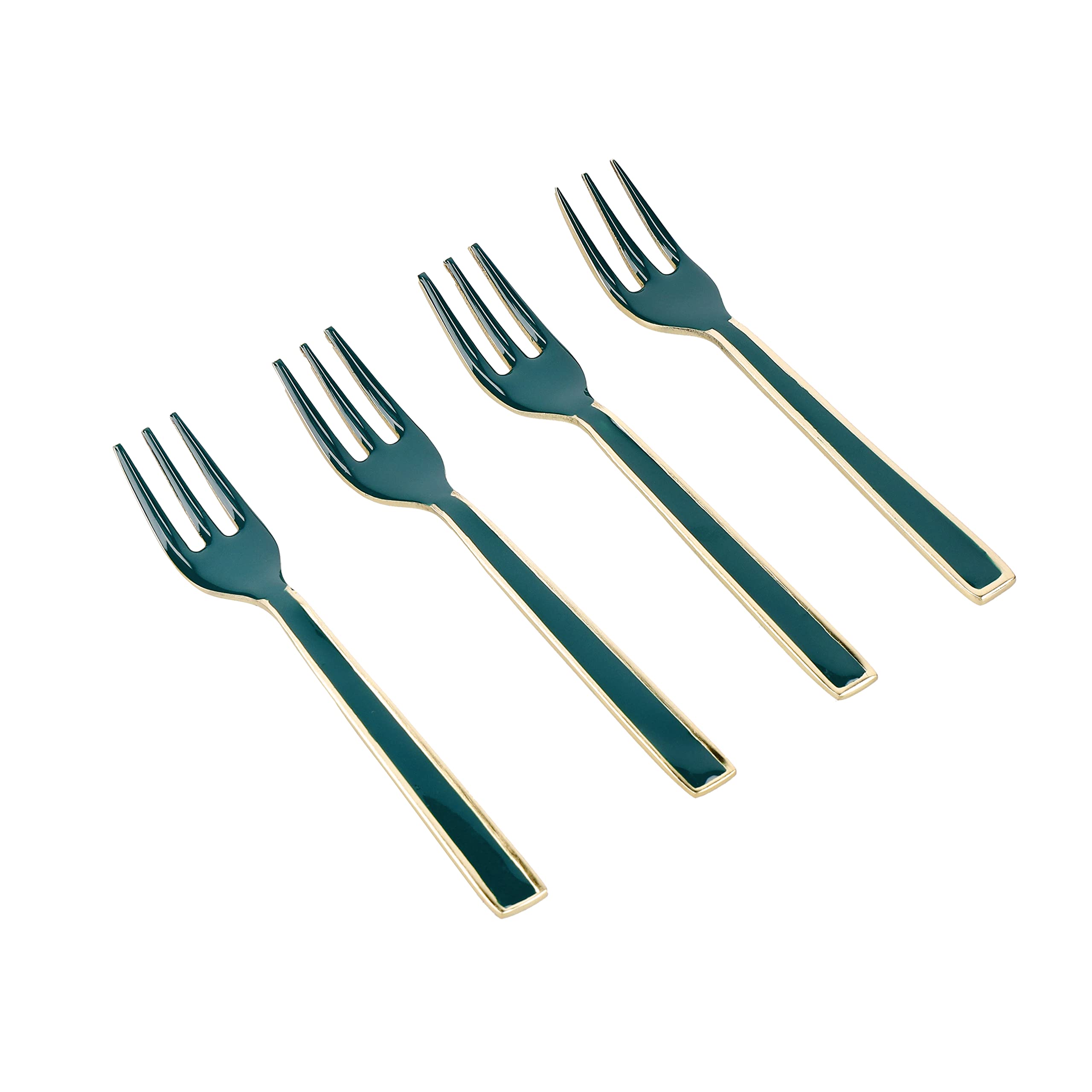Artesà Stainless Steel Mini Serving Fork Set, 4 Pieces, Gift Boxed