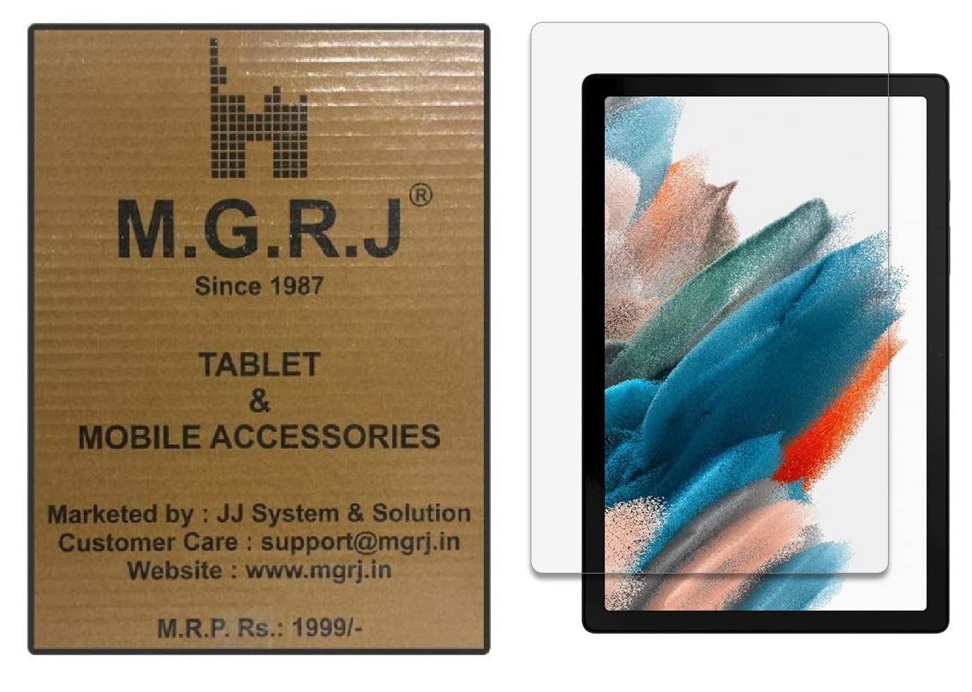 See full amazon price history chart for M.G.R.J® Tempered Glass Screen Protector for Samsung Galaxy Tab A8 26.69cm (10.5 inch) (SM-X200 / X205 / X207) M.G.R.J® Tempered Glass Screen Protector for Samsung Galaxy Tab A8 26.69cm (10.5 inch) (SM-X200 / X205 / X207) (B09RVJ4GK8) Amazon Price History, Amazon Price Tracker