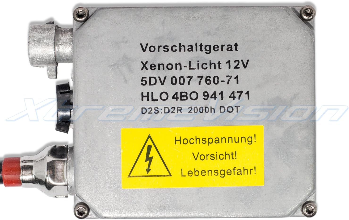 XtremeVision OEM Replacement Ballast Compatible with 5DV007760-41 Xenon HID Ballast - D2S/D2R (Single - 1 PCS)