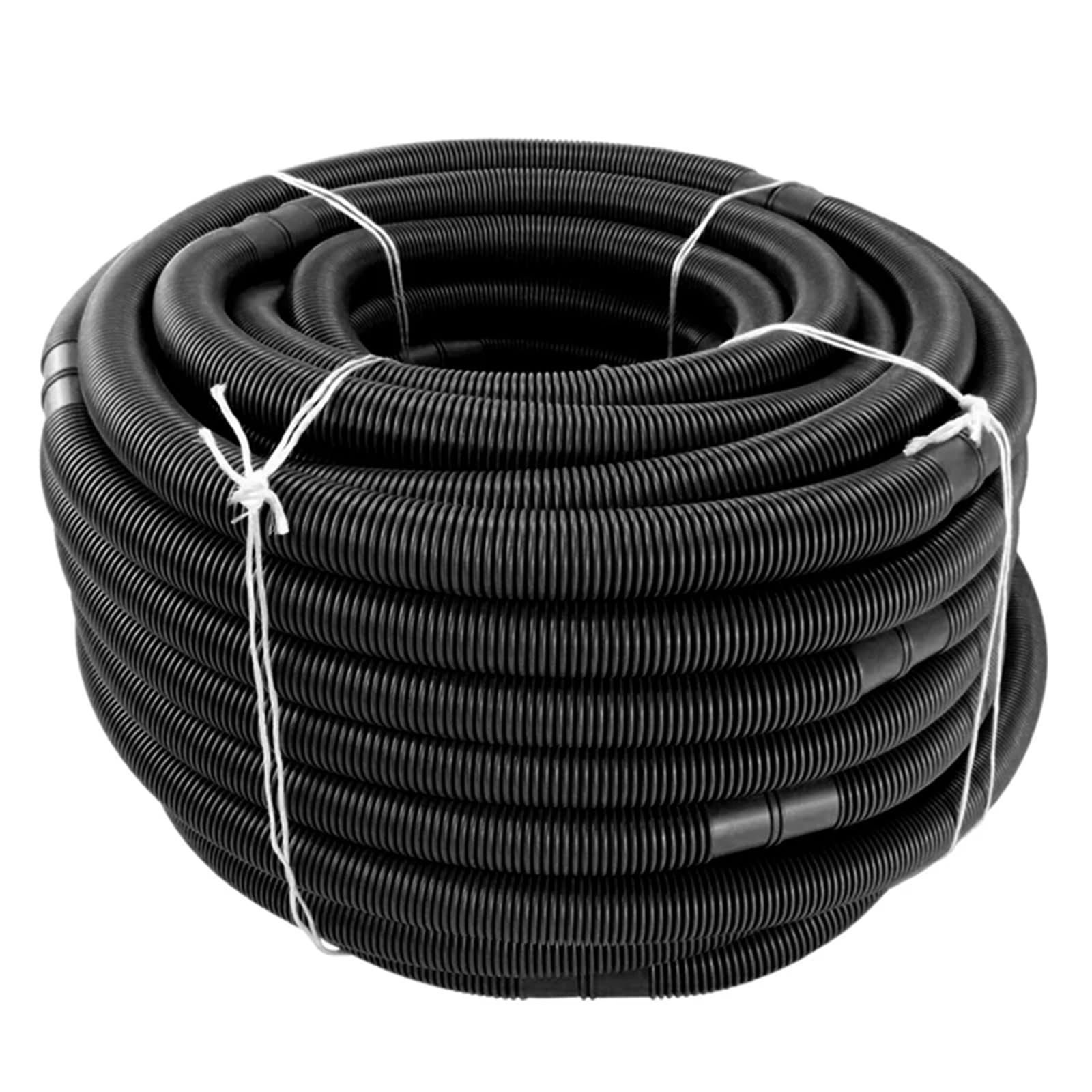 Manguera de extracción agua for limpiador piscina 6,3 m longitud y 32 mm diámetro, repuesto for sistema bomba filtro Para Uso Diario en Piscinas y Spas