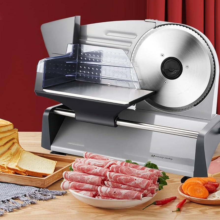 Amazon | Moongiantgo ミートスライサー 電動スライサー 刃外し