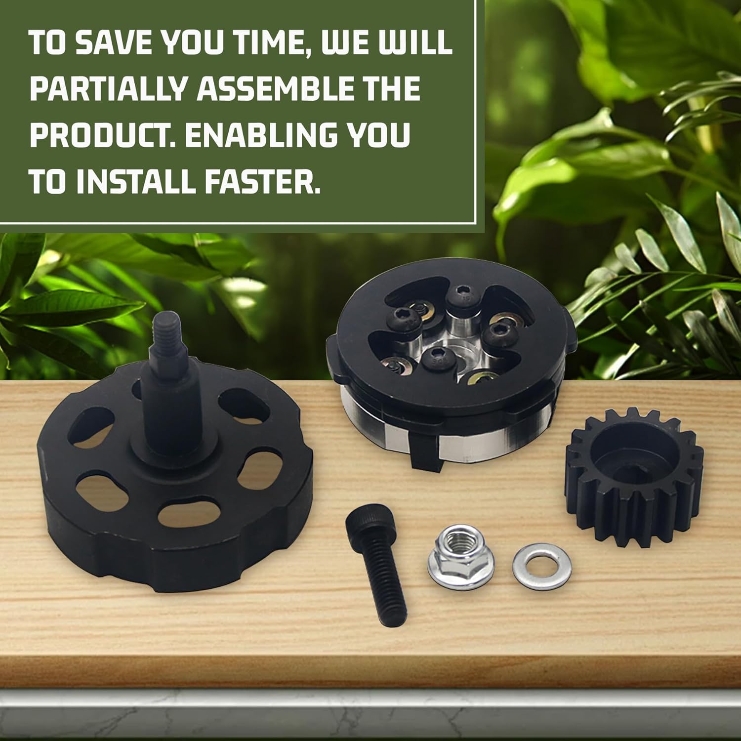 FLMLF Competitive Racing Clutch Set for 1/5 HPI KM ROVAN Baja 5b 5T 5SC RC Car Parts Remote Control