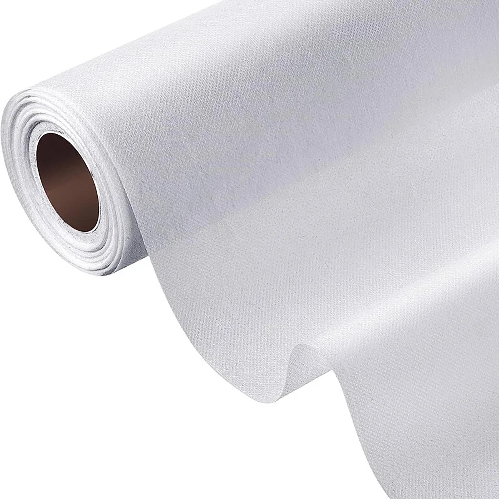 Angyang23 Light Sew-In Non-Fusible Interfacing /Medium Weight For Sewing Quilting Craft Embroidery 14" X 20Yd