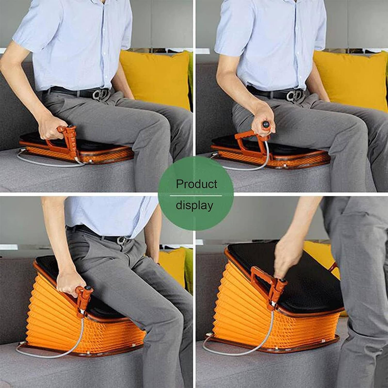 Sillón Elevador eléctrico con Ayuda para levantarse del sofá, Ayuda para la Movilidad, con asa, Motor Potente para Ayudar a levantarse, Dispositivos de Asistencia para levantarse, soportan h