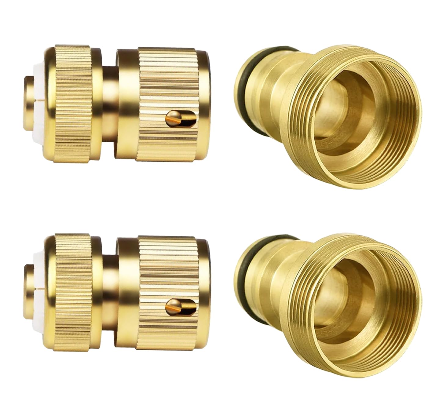 Wzzy Gurden Wasserhahn Adapter,Universeller Küchenarmatur Schlauchverbinder & Ende Schnellverbinder, Küchenspüle zu Außenschlauch, Rohrverschraubung,Gartenschlauch Anschluss