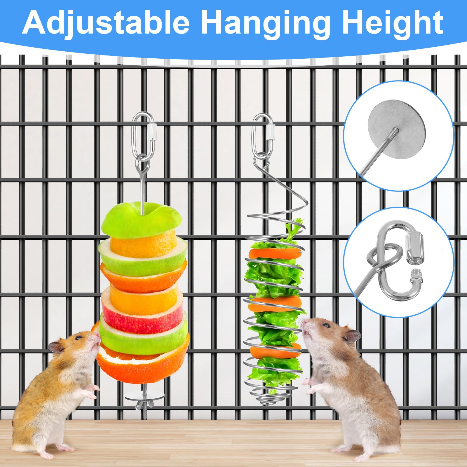 View of Snapklik.com : 2 Pcs Rat Enrichment Toys Rat Toys Rat Cage Accessories ...