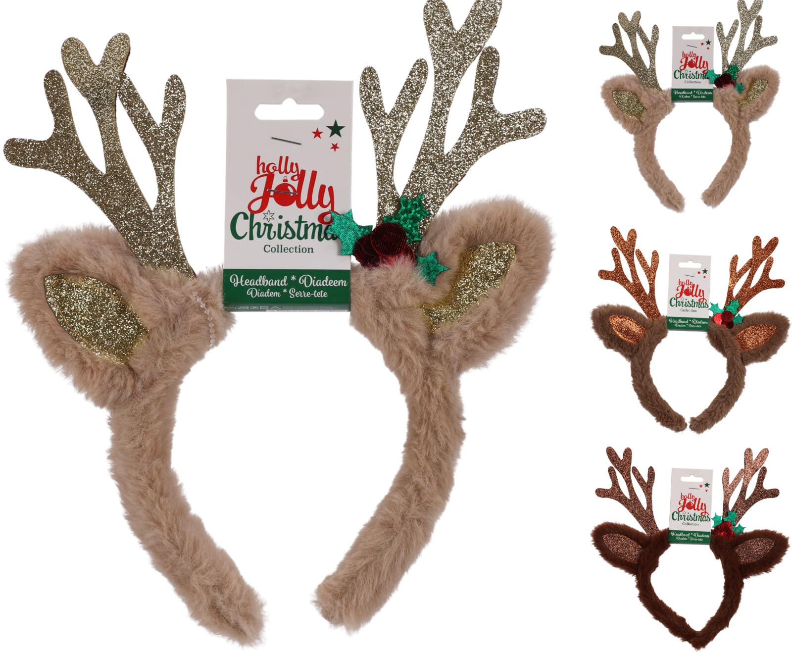 Koopman Headband Reindeer Antler 30Cm