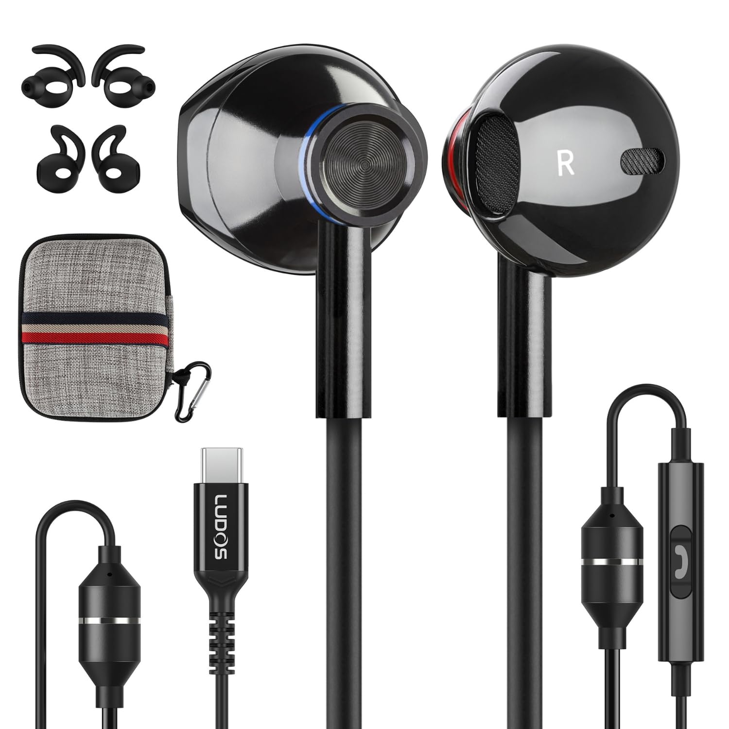 LUDOS NOVA Air Tube Headphones