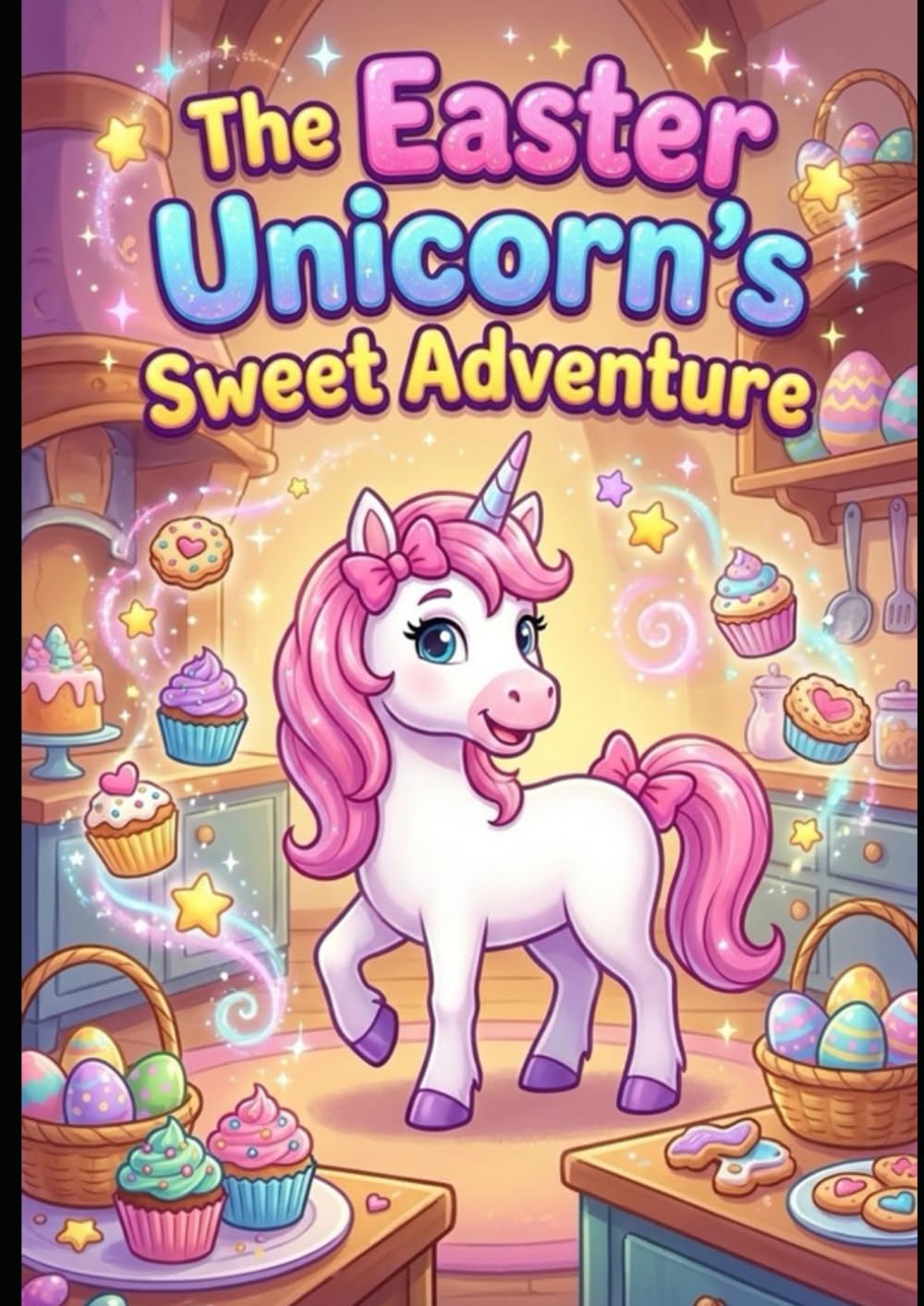 The Easter Unicorn's Sweet Adventure Coloring Book (Animal Adventures Coloring Book Series)