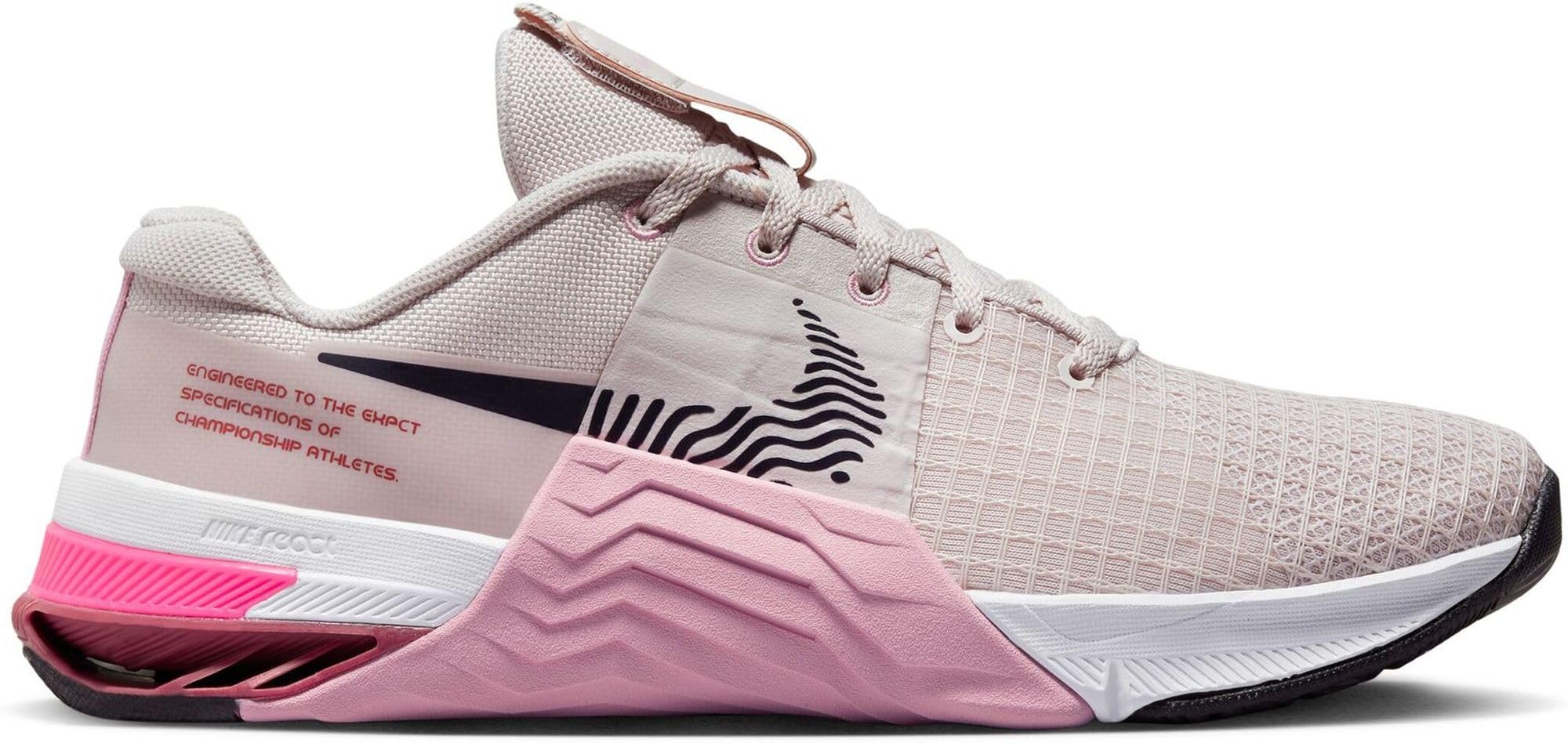 Nike W Metcon 8-Barely Rose/CAVE Purple-Pink RISE-DO9327-600-6UK (B0BNJP8F79) Amazon Price History, Amazon Price Tracker