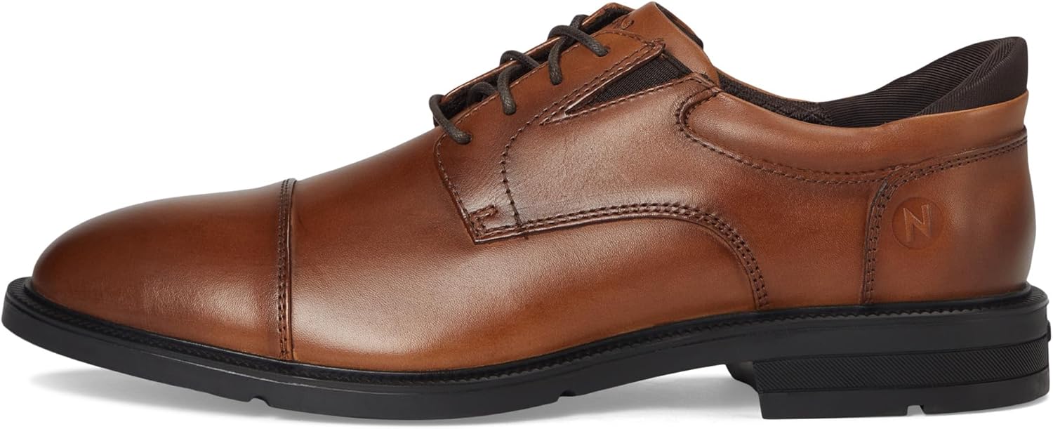 Nunn Bush Mens Kore Icon Cap Toe Oxford Easy-on Easy-Off Dress Casual Shoe