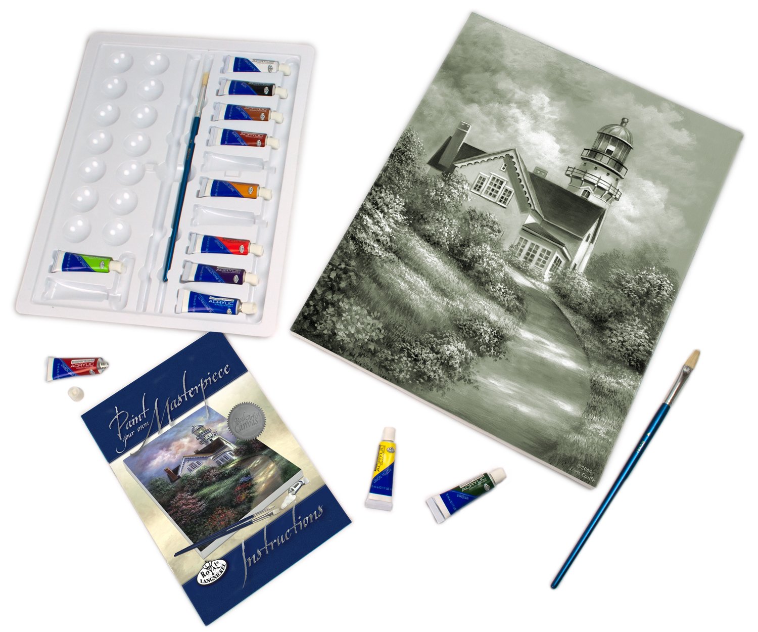 Royal & Langnickel Paint Your Own Masterpiece Painting Set, Cape Elizabeth
