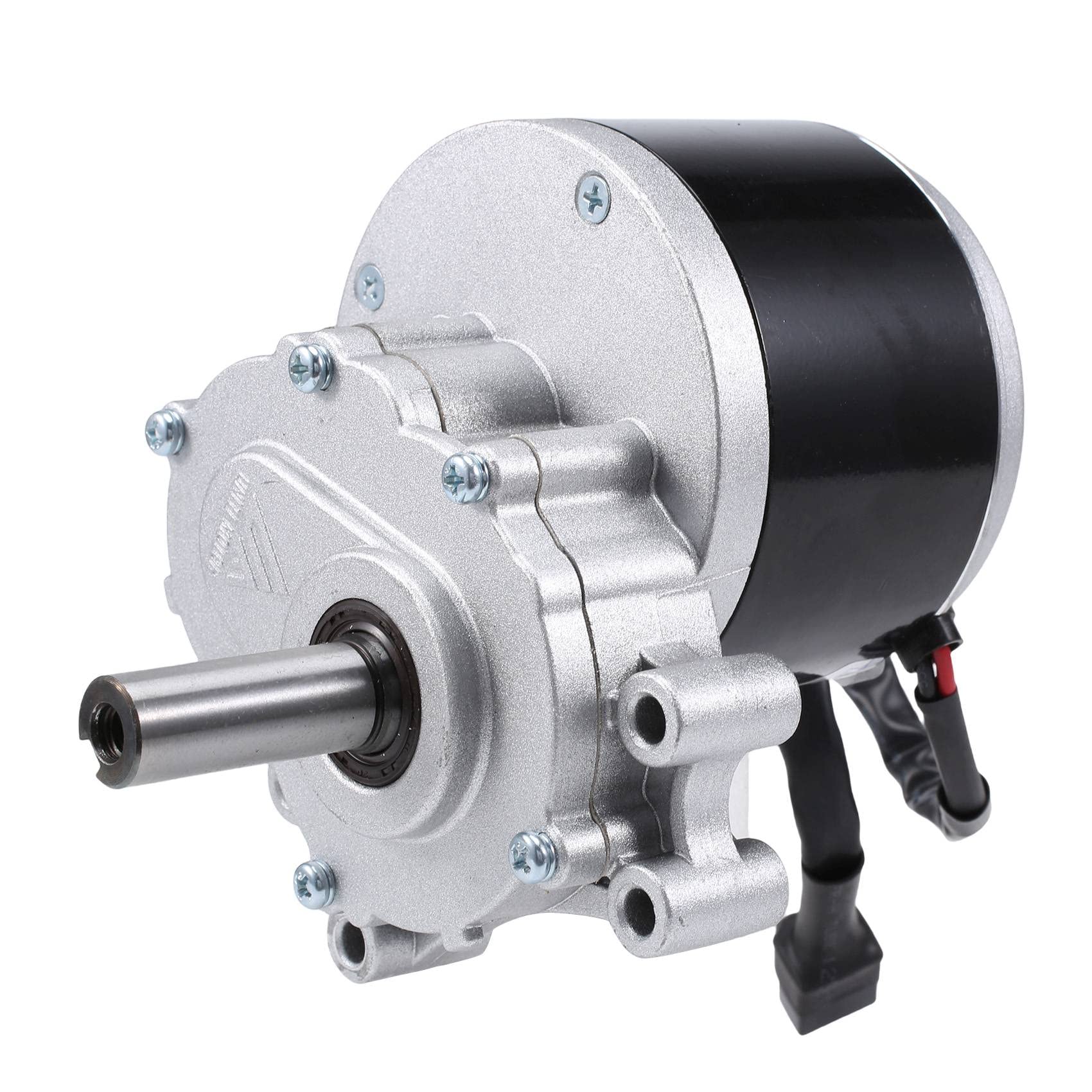 Motore un Spazzole un Bassa Velocità da 250 W 24 V 75 /Min, Albero Più Lungo 44 Mm, Diametro 'Albero 17 Mm, Motore un Spazzole con Ingranaggi CC per Sedia un Rotelle Usata