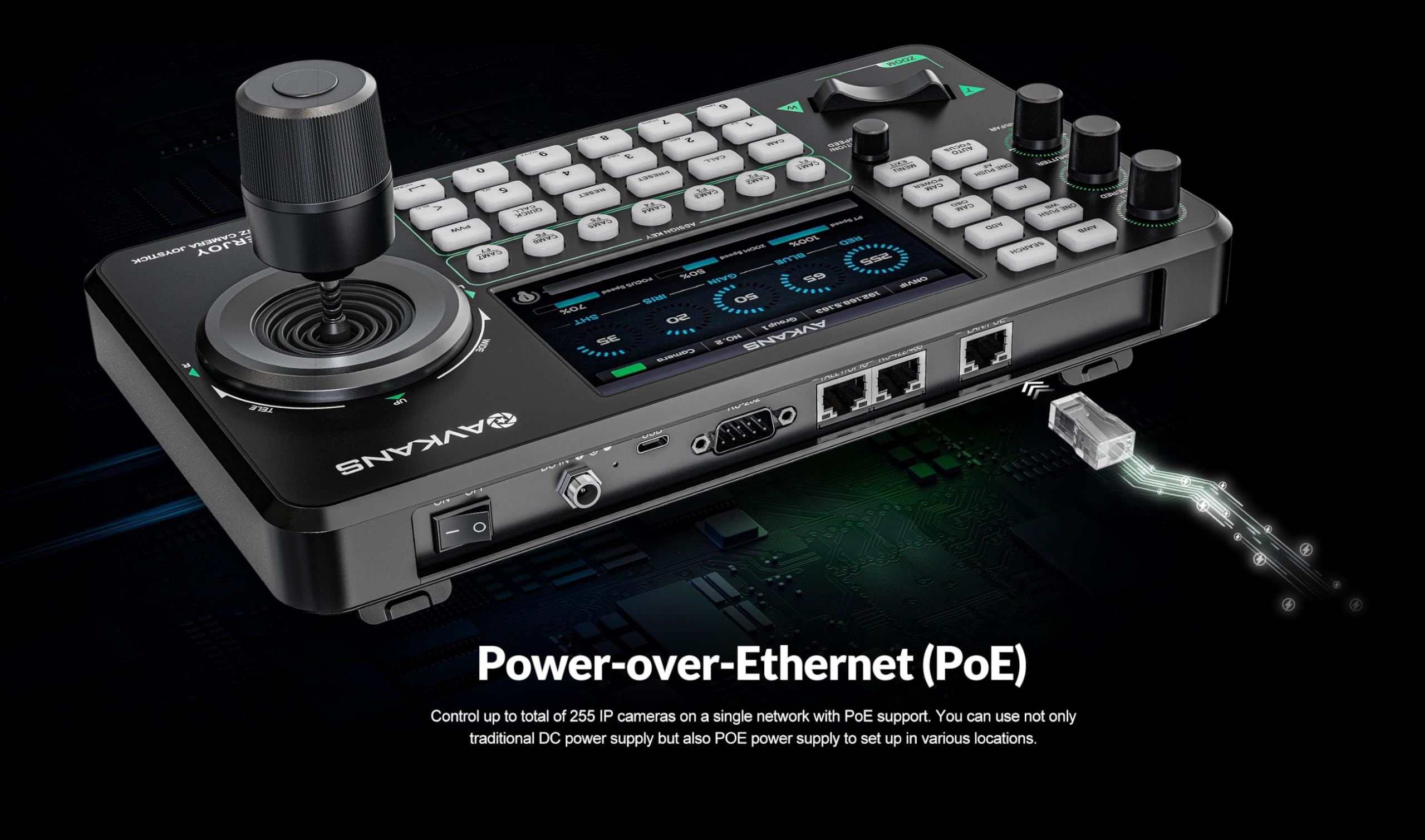 VISCA 4D JOY PTZカメラコントローラ ★ ライブ配信 OBS配信 PTZカメラをStream Deckから操作する 〜VISCA over IPを使い