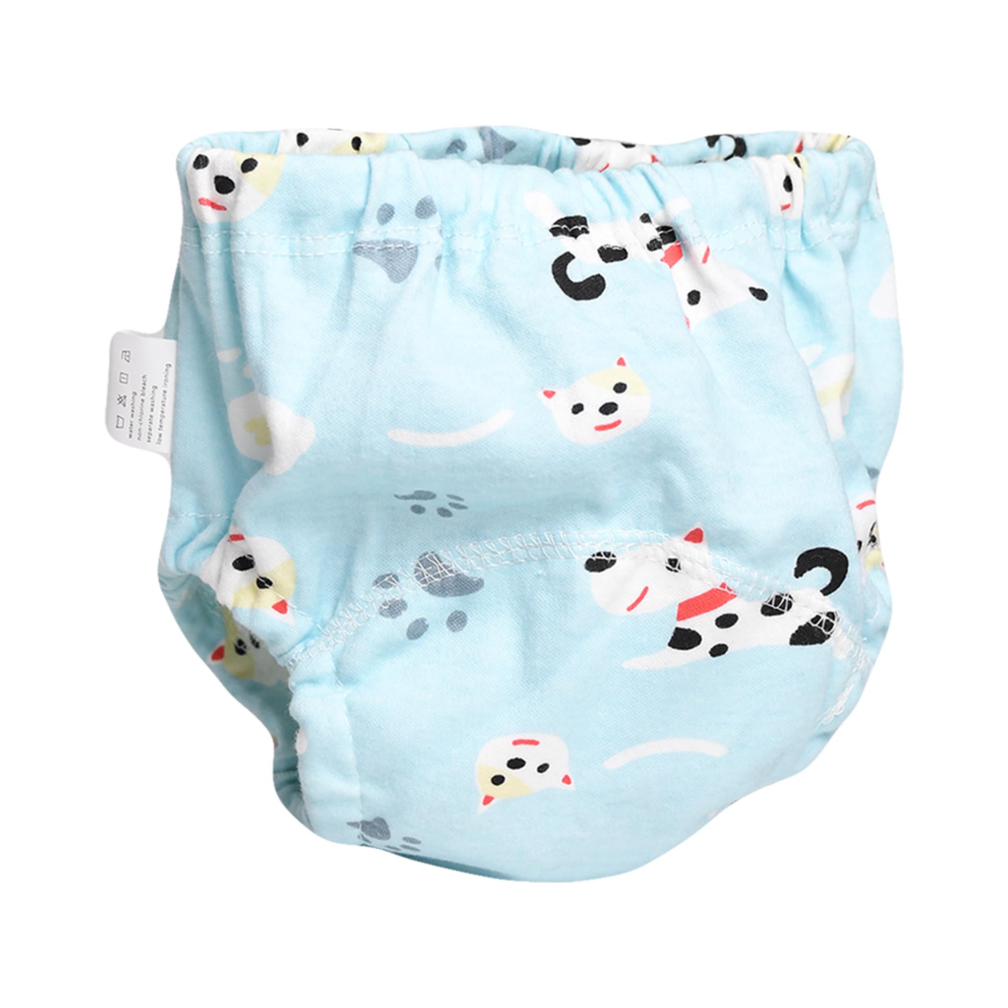 THE LITTLE LOOKERS Potty Training Pants for Babies I Reusable & Waterproof Pull up Underwear | Cloth Diaper for Babies for 2 Years - 3 Years (Blue-Pack of 1)-image-18