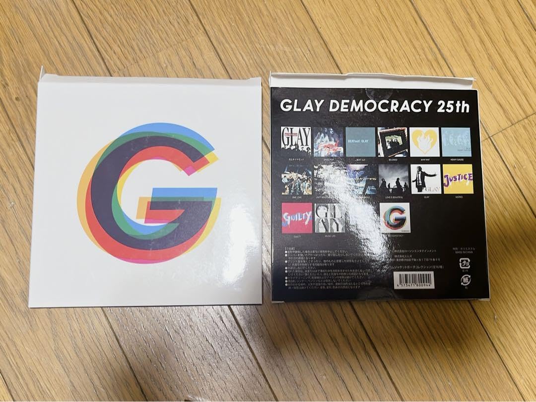 GLAY ジャケットポーチ全種類セット （箱無）
