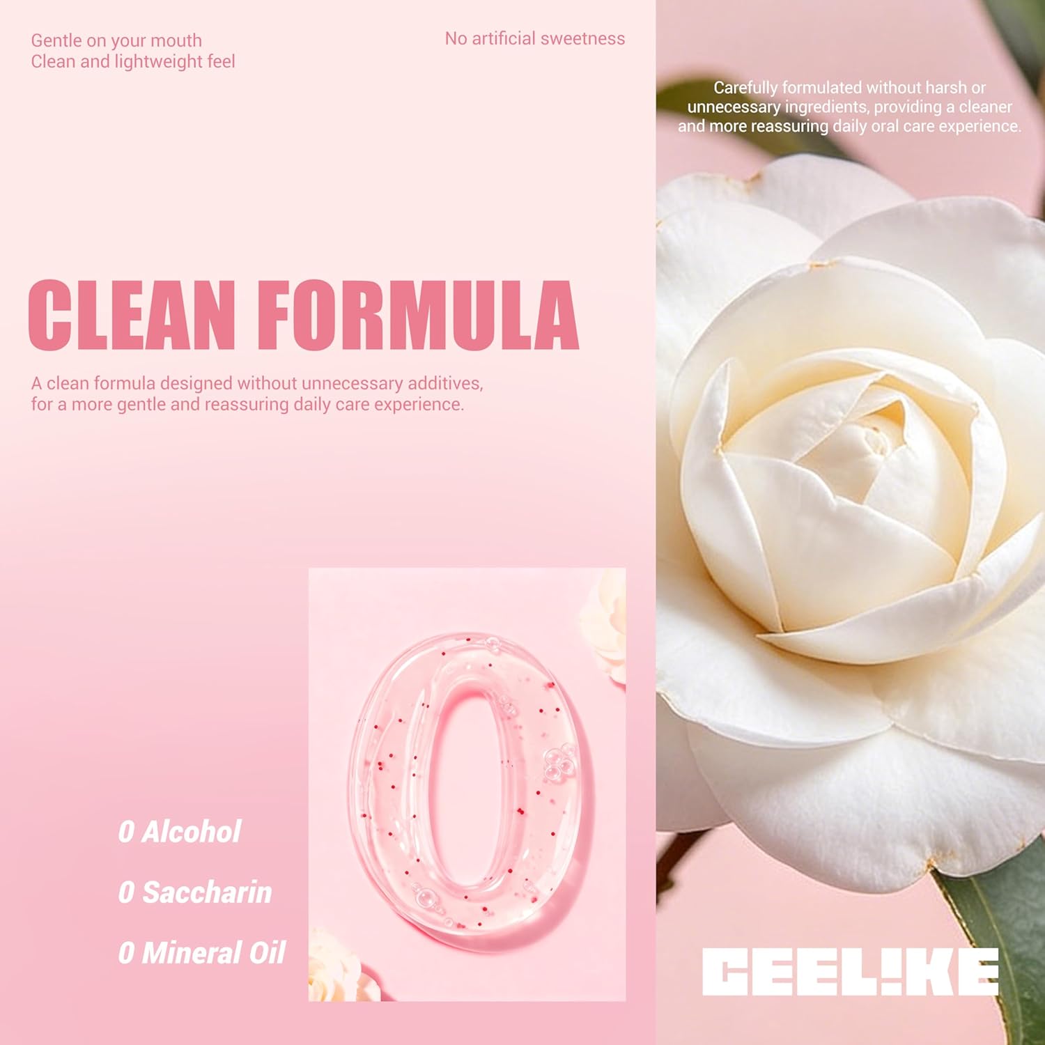 Camellia Fresh Breath Toothpaste, Natural Floral Flavor for Long - Lasting Oral Freshness, Enriched with Plant Extracts, 4.23 Oz (3 Pack)