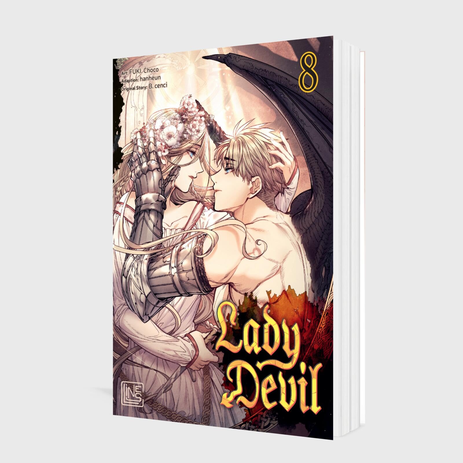 Lady Devil 8: Dramatischer Dark-Fantasy-Manhwa über eine verbotene Liebe und teuflische Triebe