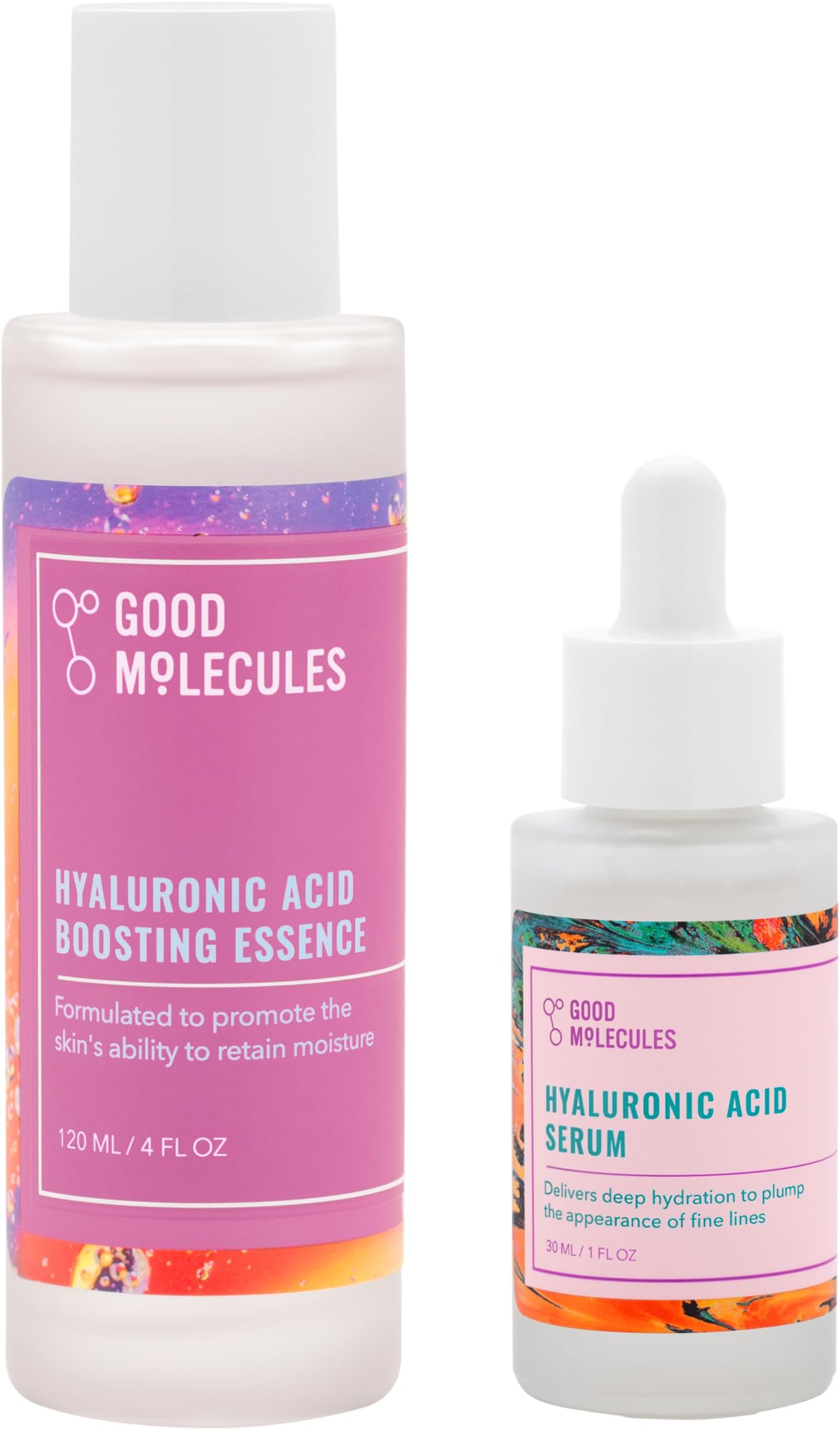 Hyaluronic Acid Boosting Essence and Hyaluronic Acid Serum Lightweight