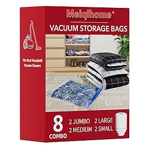 Lot 8 sacs sous vide + pompe
