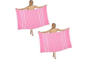 Premium Beach Oasis: Oversized Towels for Endless Relaxation - 2 Pack
