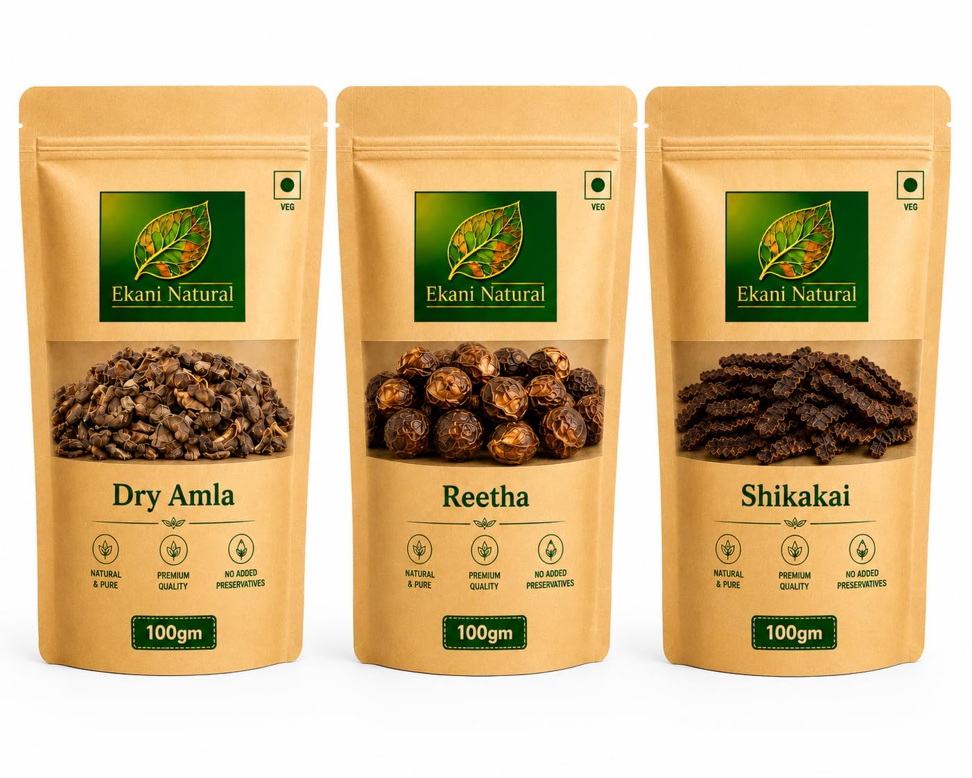 Amla Reetha Shikakai for Hair Care | Natural Ayurvedic Herbal Hair Cleanser | Scalp & Hair Nourishment Blend | Chemical Free Hair Care-picture-45