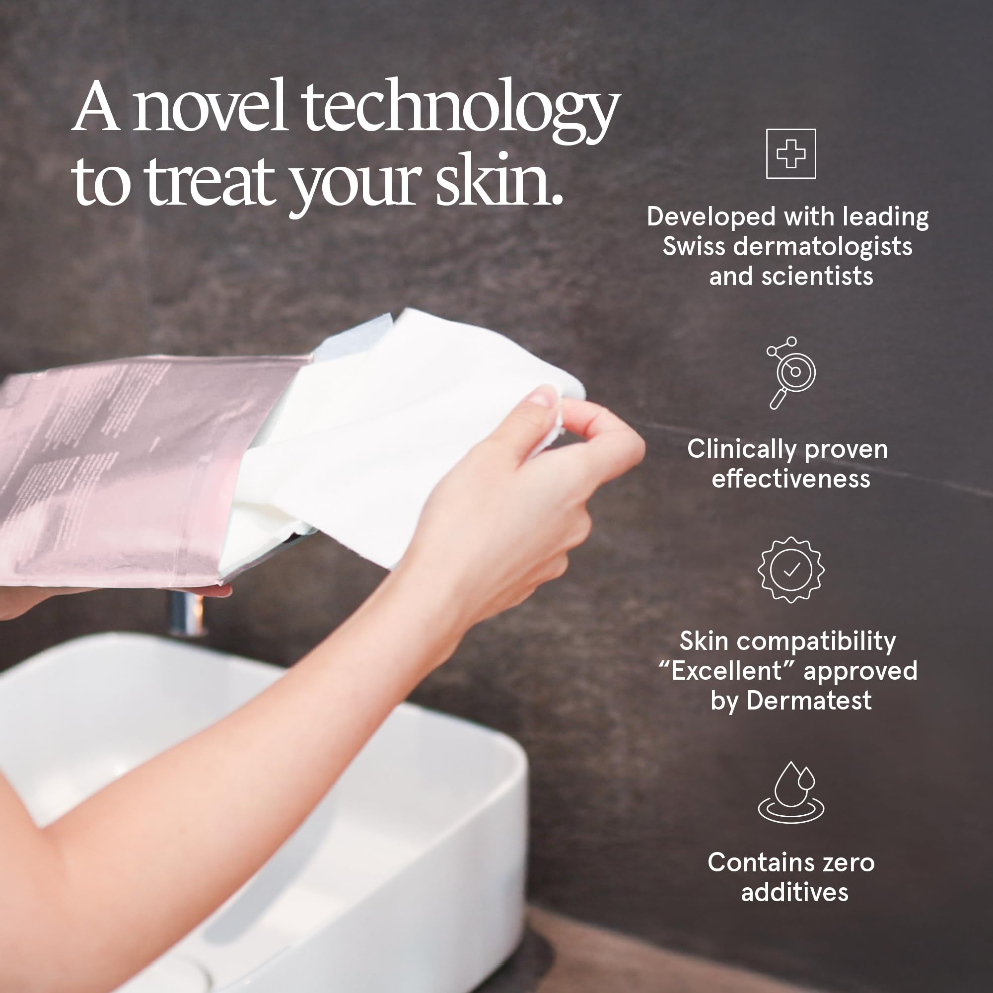of Switzerland – Irritated Skin – pielęgnacja twarzy dla bardzo wrażliwej skóry z zaczerwienieniami i suchymi, podrażnionymi miejscami, opakowanie z 28 zastosowaniami, wegańska i bez dodatków, Szwajcaria made