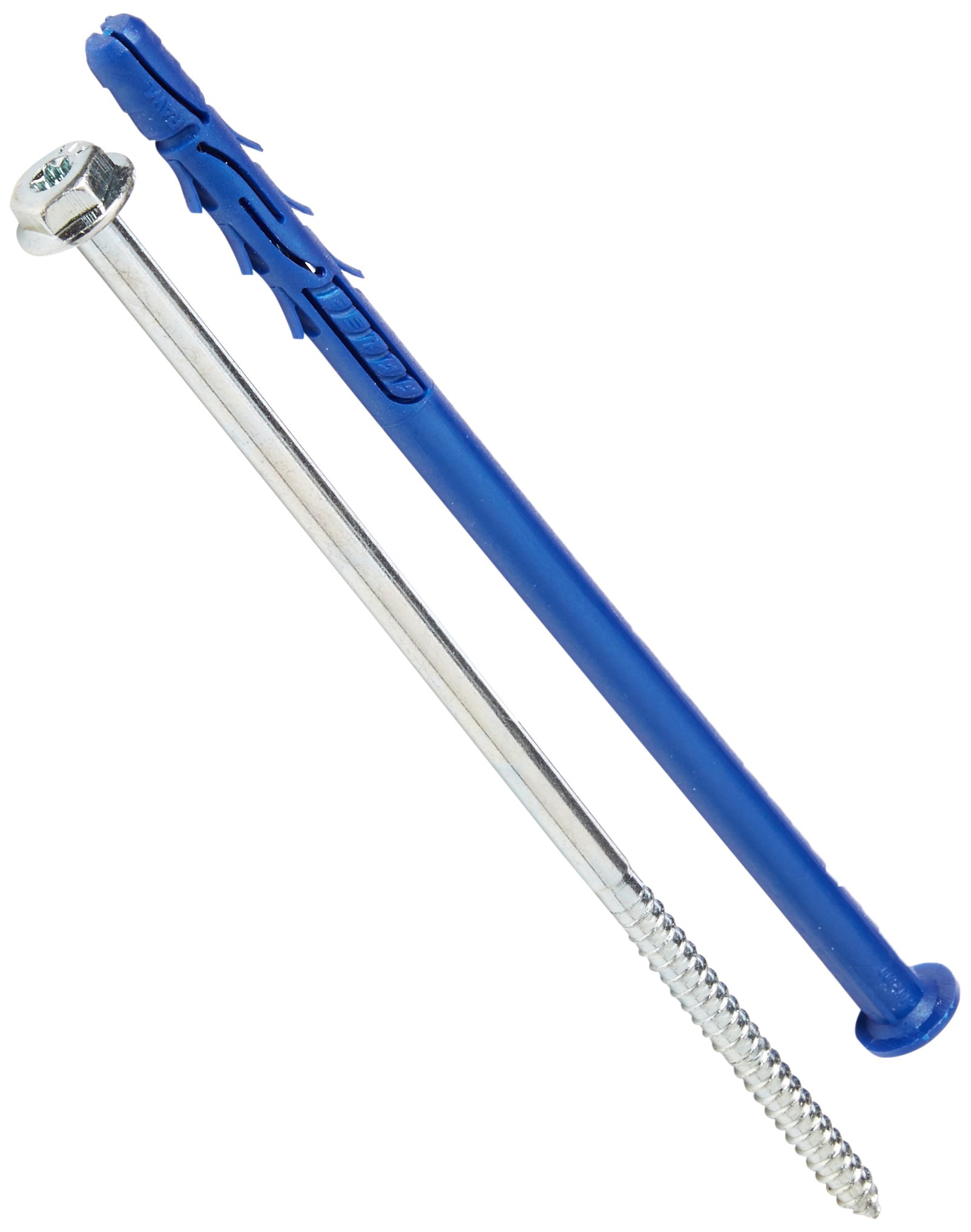 Rawlplug R-FF1-N-10K200 10 x 200 mm Frame Fixing Countersunk Plug with Collar (25 pieces)