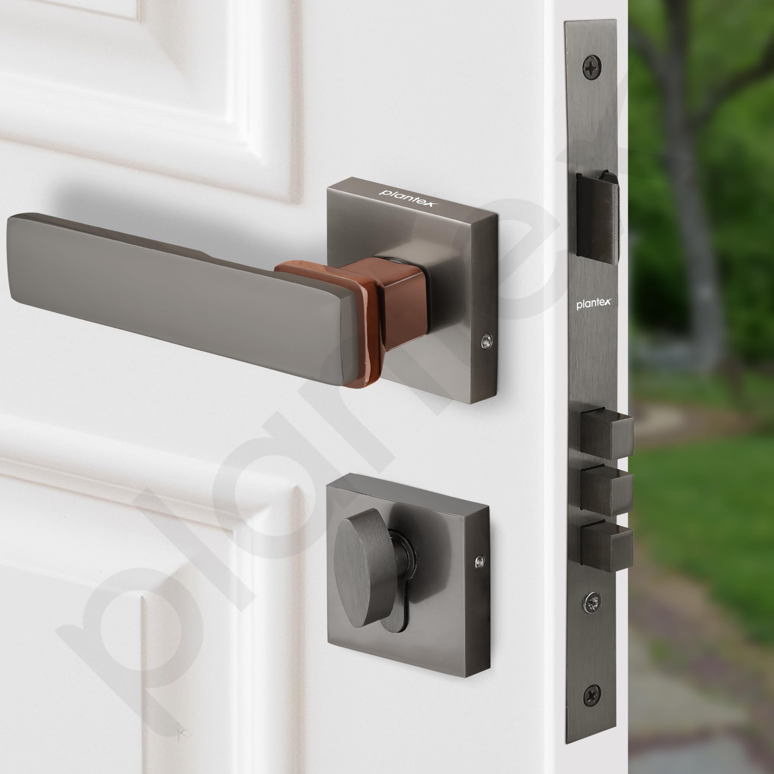 Plantex Triple Security Door Lock - Secure Your Home -4