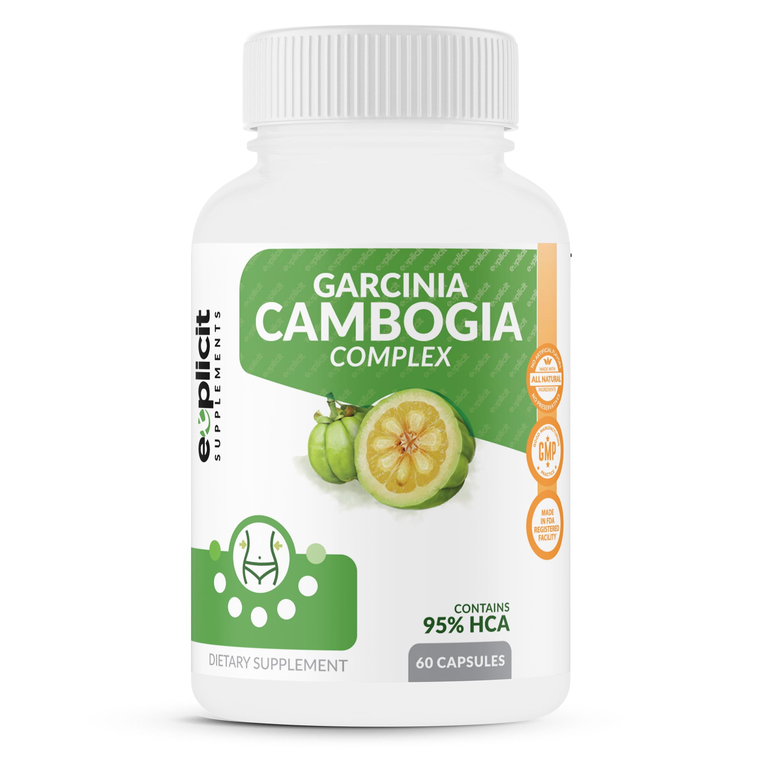 Amazon.com: Garcinia Cambogia 95% HCA – Natural, Simple & Pure