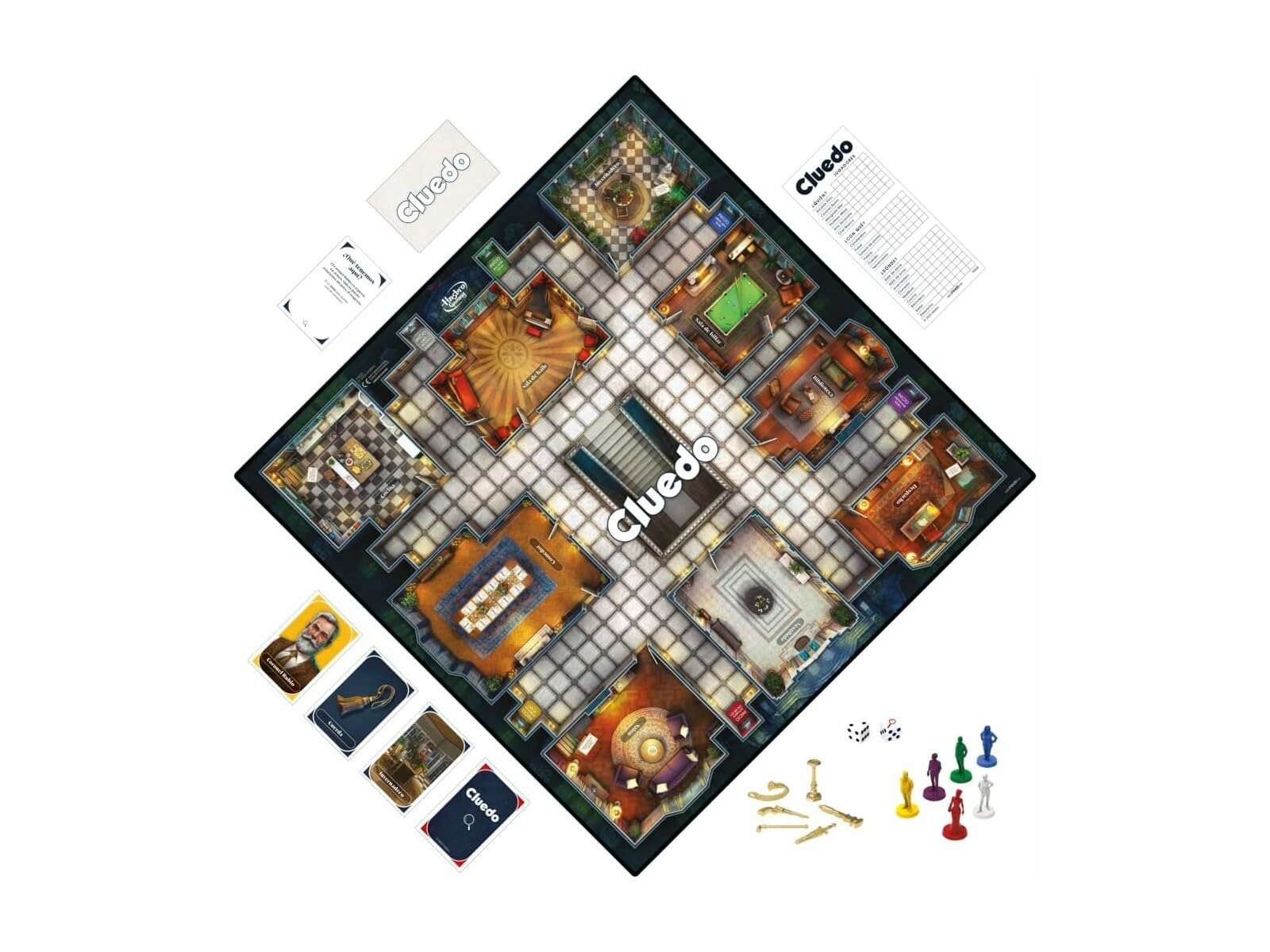 Hasbro Cluedo Gra Planszowa