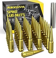 Vista 13 de MIKKUPPA Tuercas de llanta puntiagudas M14X1.5