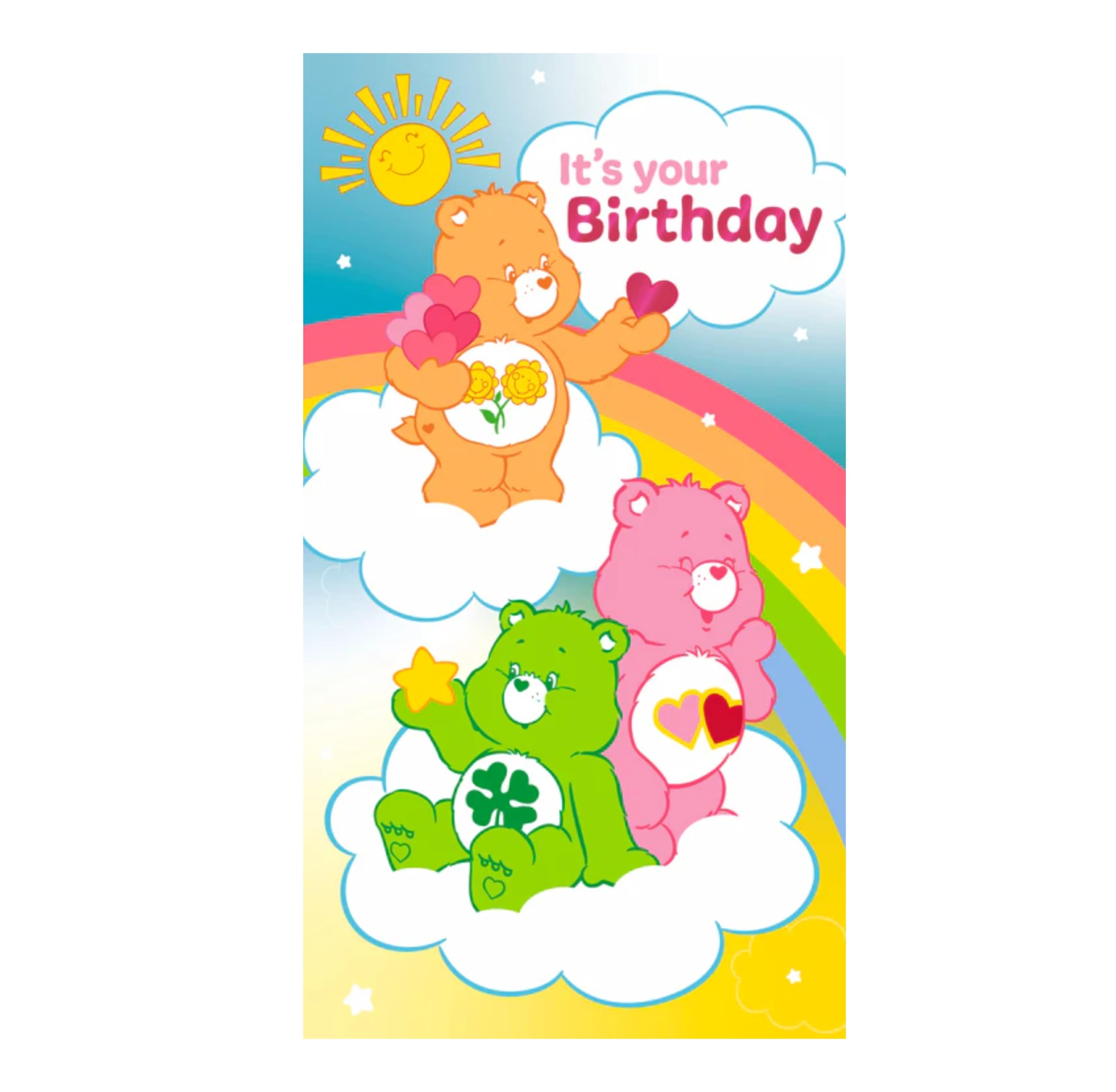 Care Bears Birthday Card