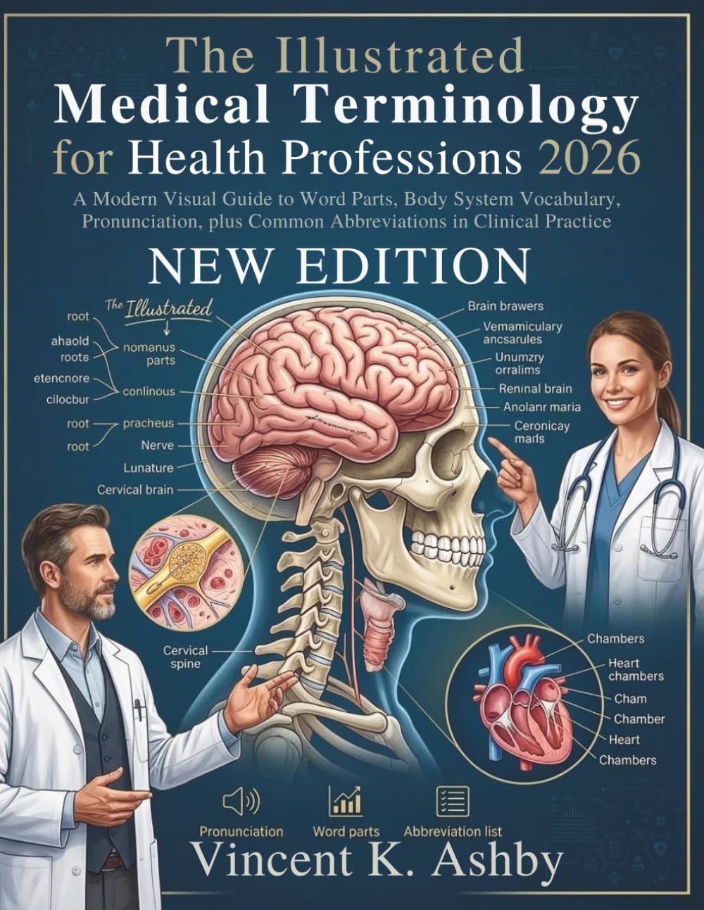 The Illustrated Medical Terminology for Health Professions 2026: A Modern Visual Guide to Word Parts, Body System Vocabulary, Pronunciation, plus Common Abbreviations in Clinical Practice