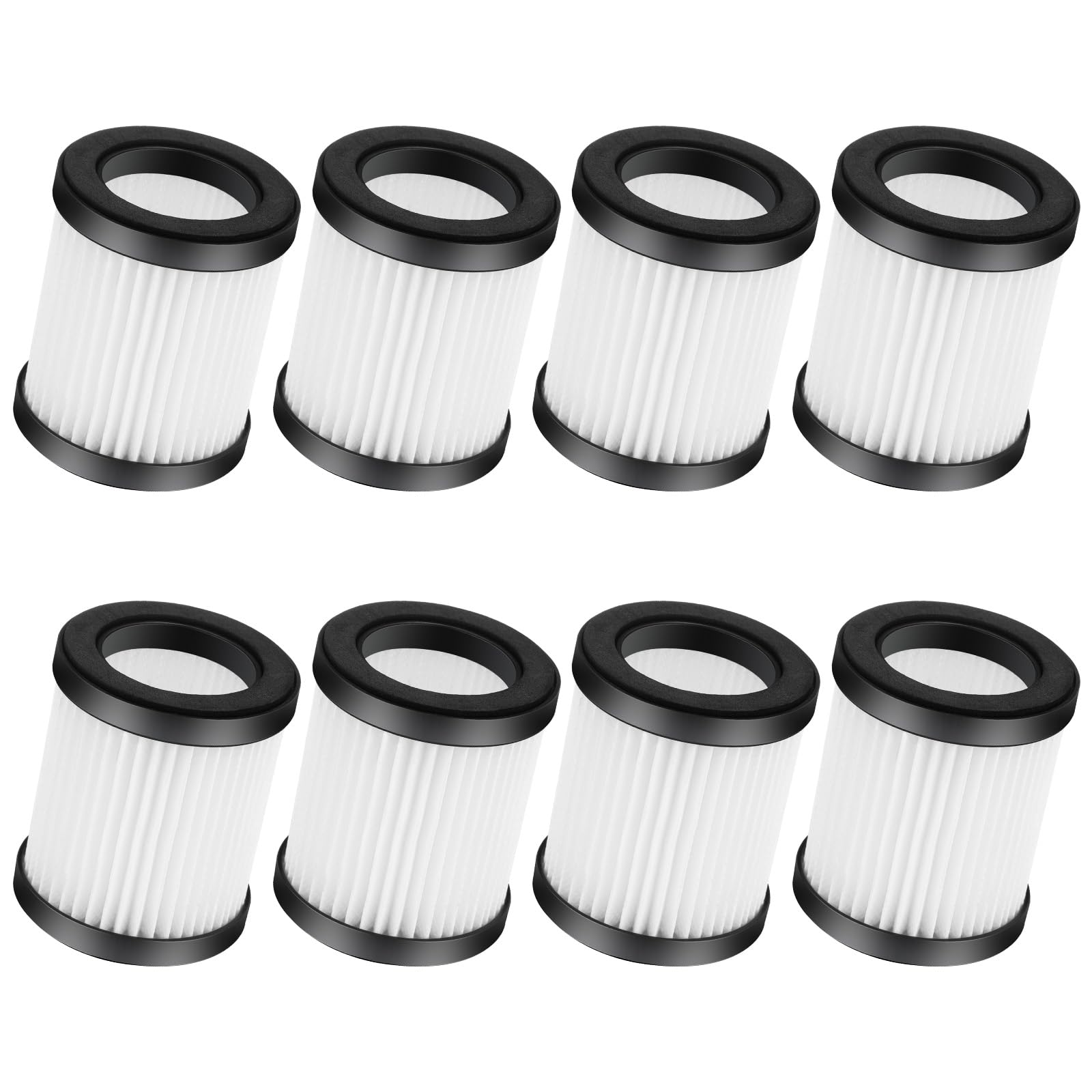 XL-618A Fliter Compatible with Moosoo XL-618A and M8-PRO Cordless Vacuum, Efficient Filter, 8 Pack