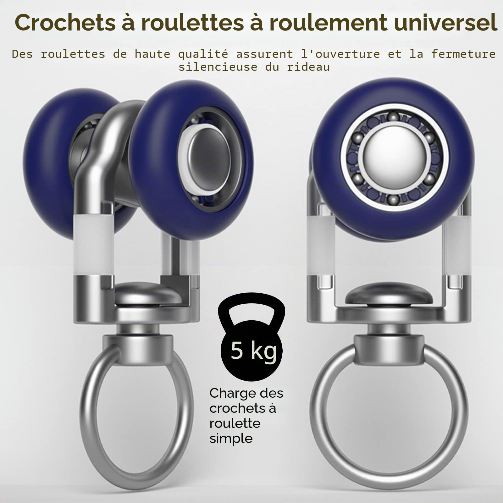 Rail de Rideau, Tringle rideau 2m 3m 4m 5m 6m 8m 10m 12m 15m Tringle À Rideaux Pour Séparation De Pièces Noir, Rails Pour Rideaux Coulissants En Aluminium Pour Fenêtres/ Plafond/ Mur(Wall Mount,6m/19.