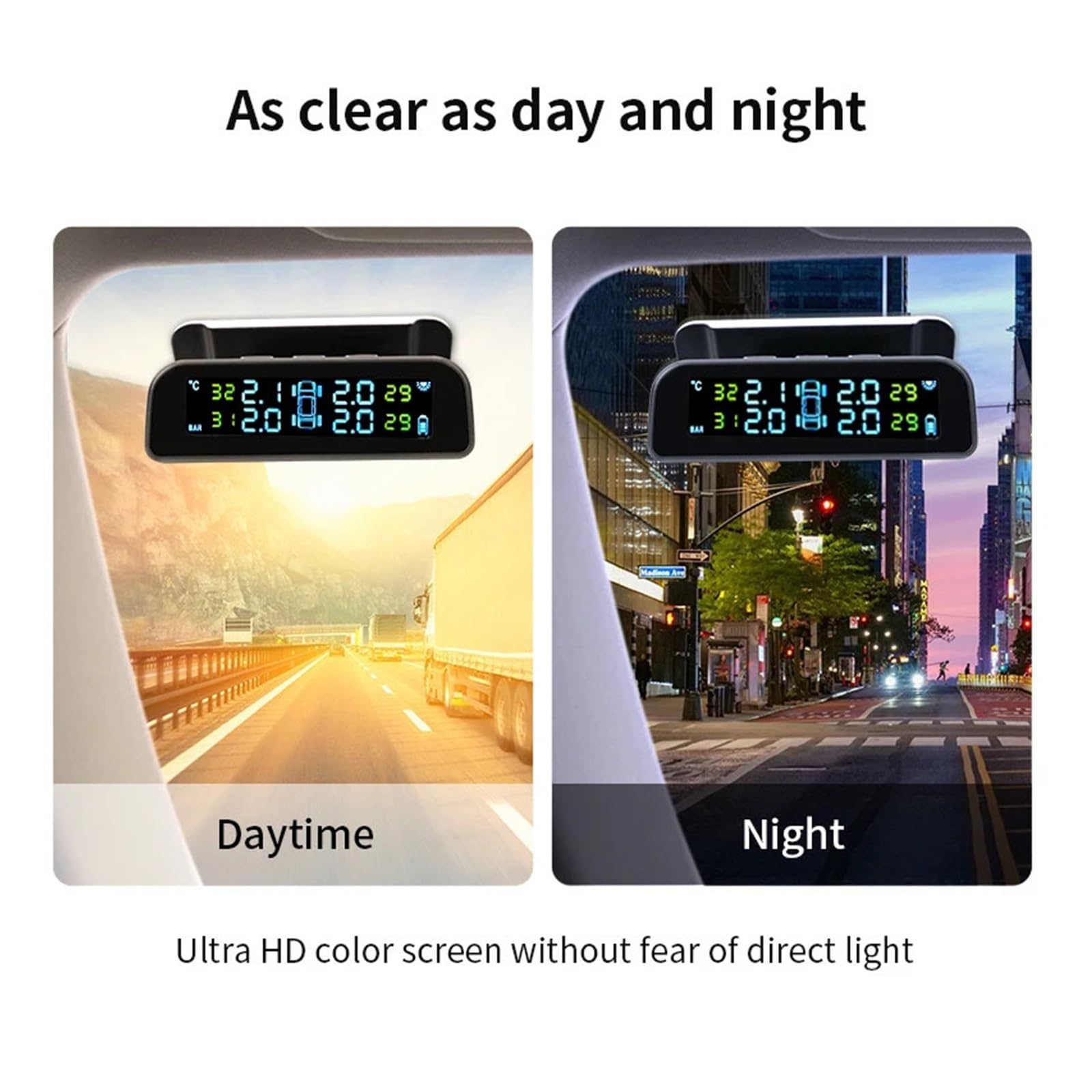 System monitorowania ciśnienia w oponach TPMS Solar System Monitorowania Temperatury W Oponach Samochodowych Czujniki Zewnętrzne I Wewnętrzne Obróć Narzędzie Do Akcesoriów Do samochodów ciężarowych RV