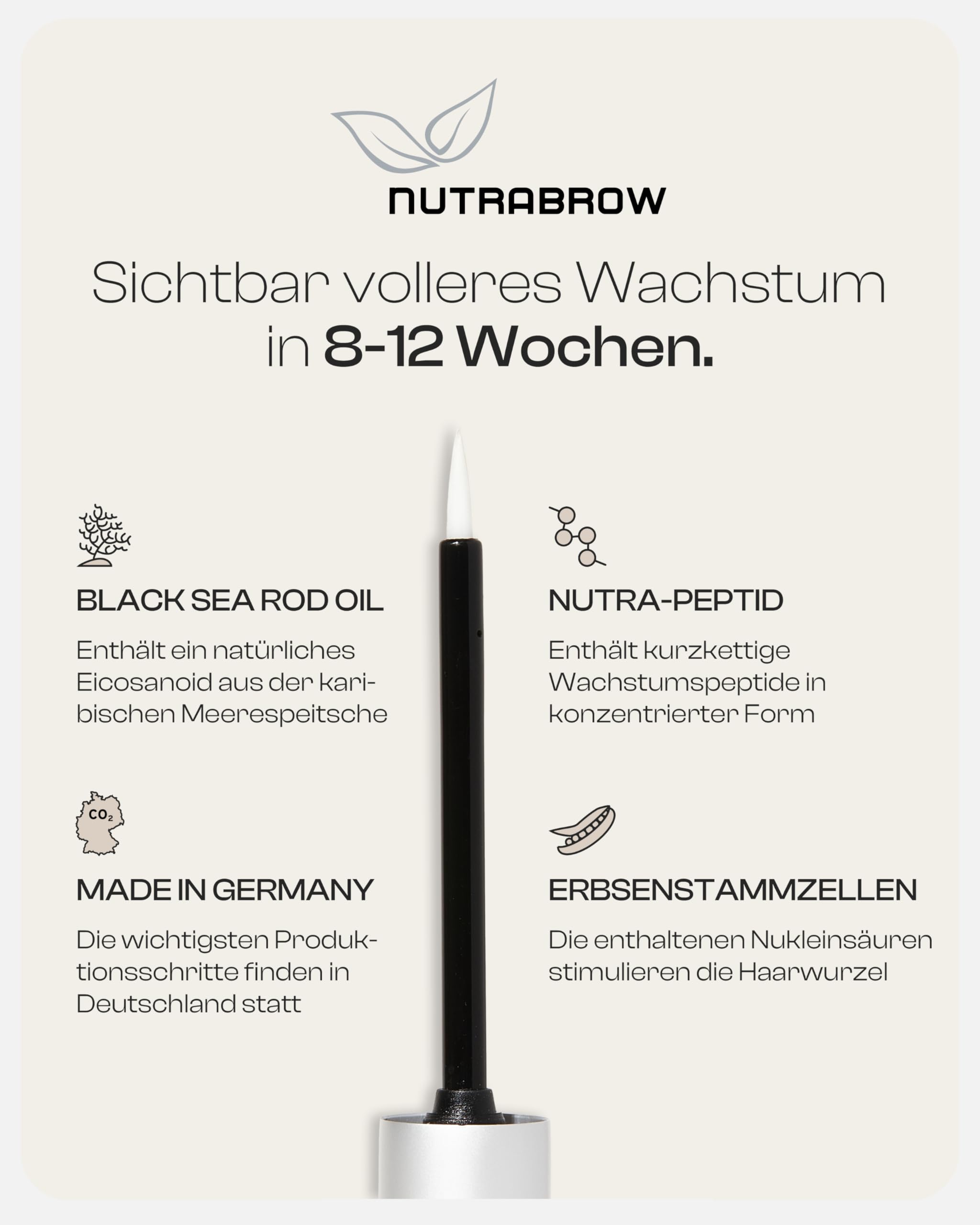 NutraBrow Eyebrow Enhancer, 5 ml