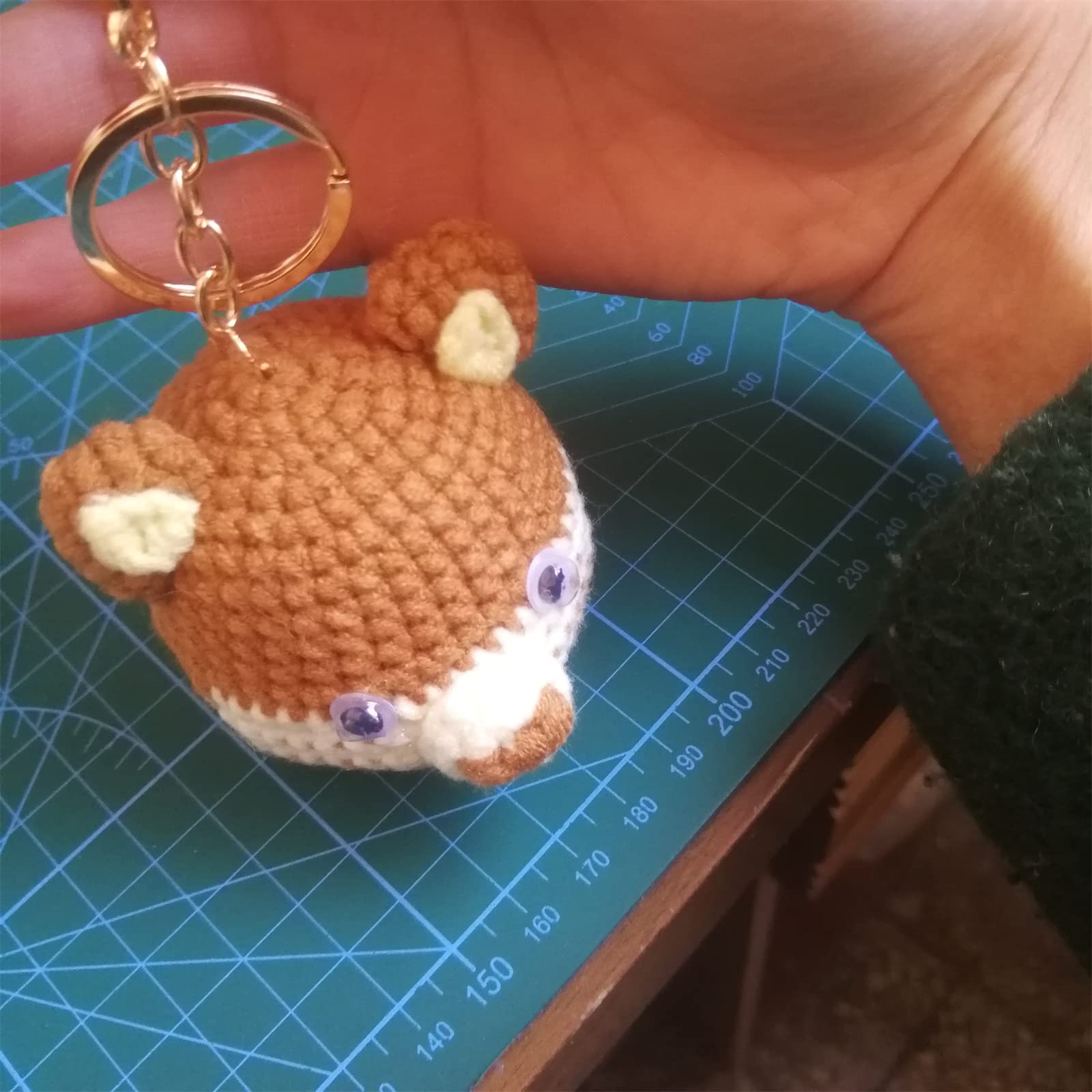Anhänger Schlüsselbund Plüsches Nettes Anhänger Keychain-Geschenk