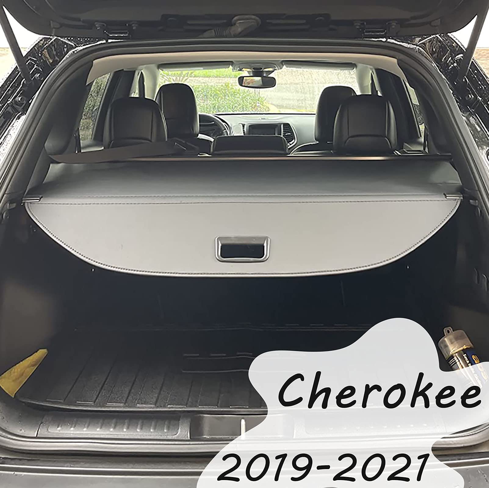 MUCO Retractable Cargo Cover For Infiniti QX50 2019-2023 - Black Trunk Shade Privacy Cover