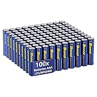 BONAI Longlife Batterie Alcaline AAA (100 pezzi)